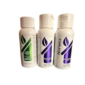 Norwex Lot - 2 Bathroom Cleaner, 1 Fresh Produce Wash 2 oz New